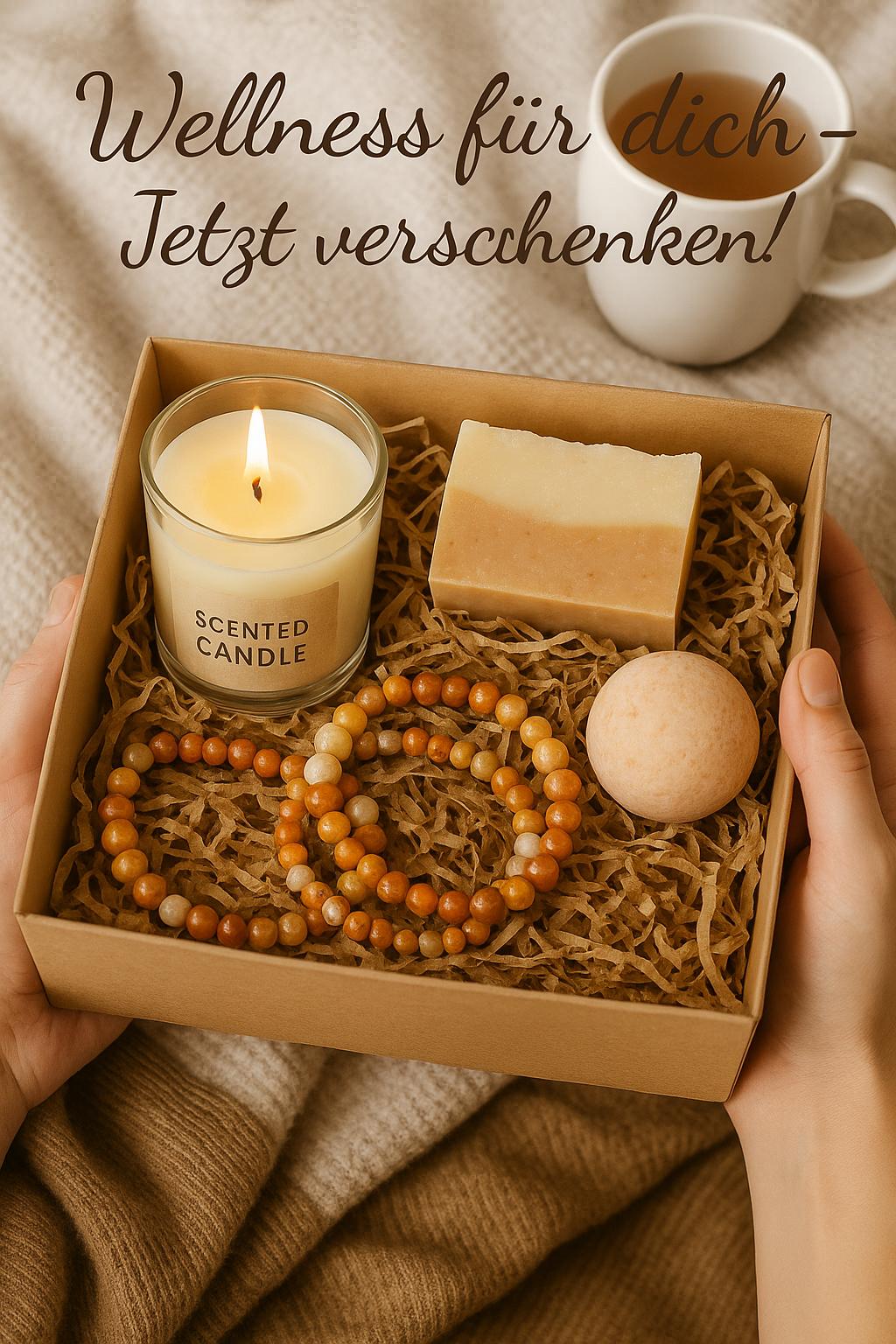 Wellness Geschenkset Mit Kerze, Seife & Badebombe | Selfcare Box Geschenkidee Für Frauen Spa Muttertag Geburtstag von Etsy - GlasperlerTraum