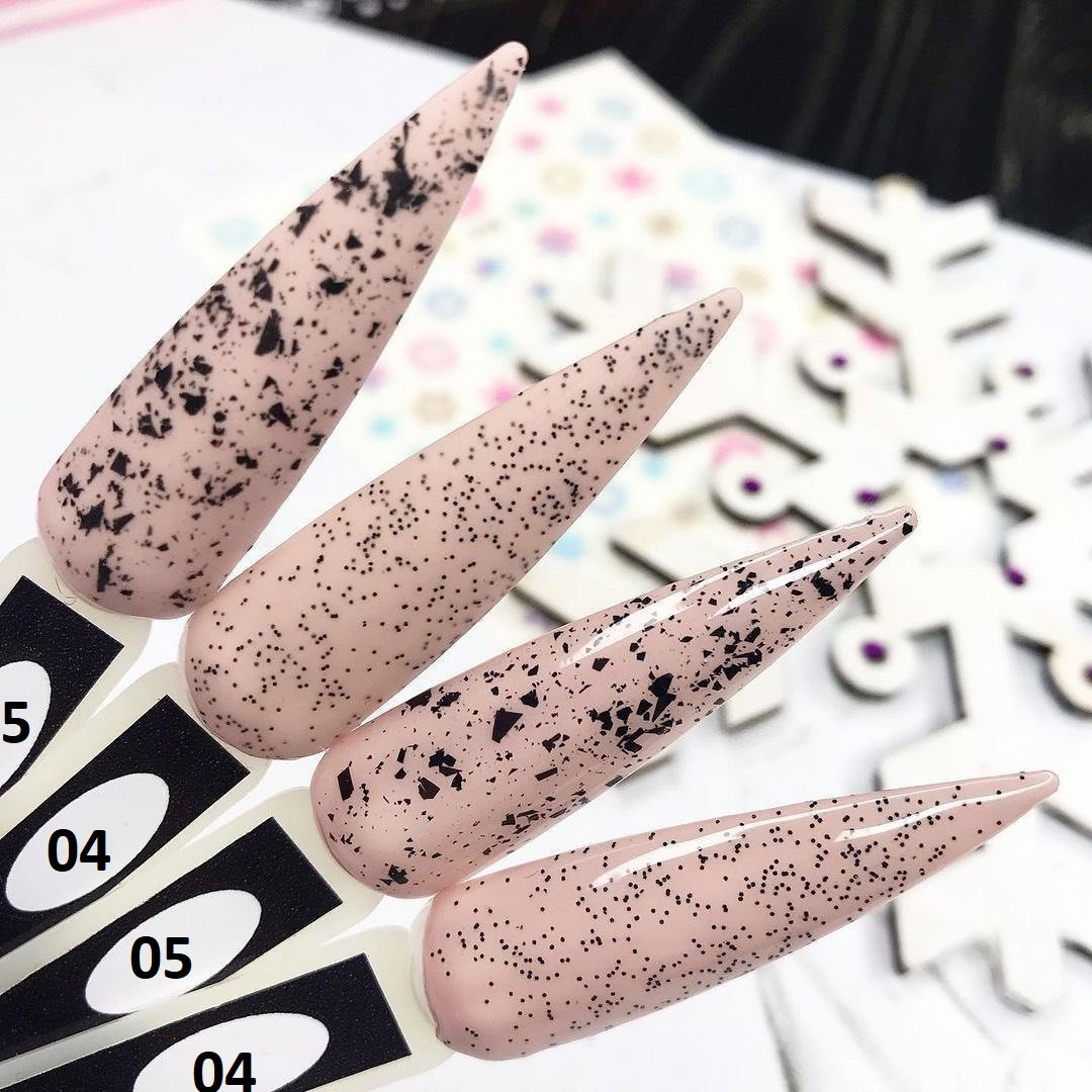 No Wipe Top Coat Mit Schwarzen Konfetti Flocken in Saga Kroshka Cover Für Die Nailart No Wipe Top Coat Mit Schwarzen Konfetti Flocken in Saga Kroshka Cover Für Die Nailart von Etsy - Glifada