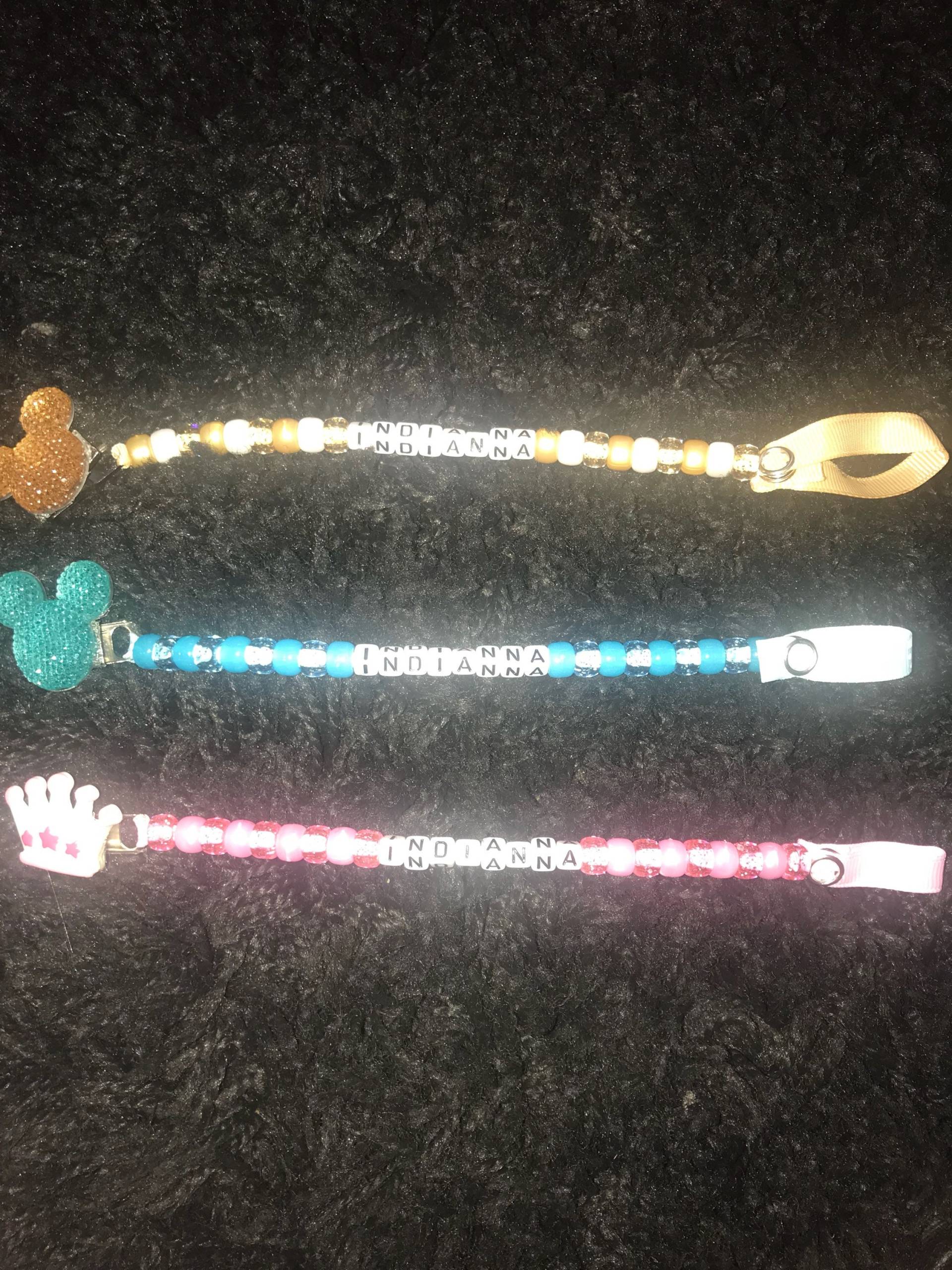Dummy Chain Clip Kann Personalisiert Werden Dummy Chain Clip Kann Personalisiert Werden von Etsy - GlitterGifts4You