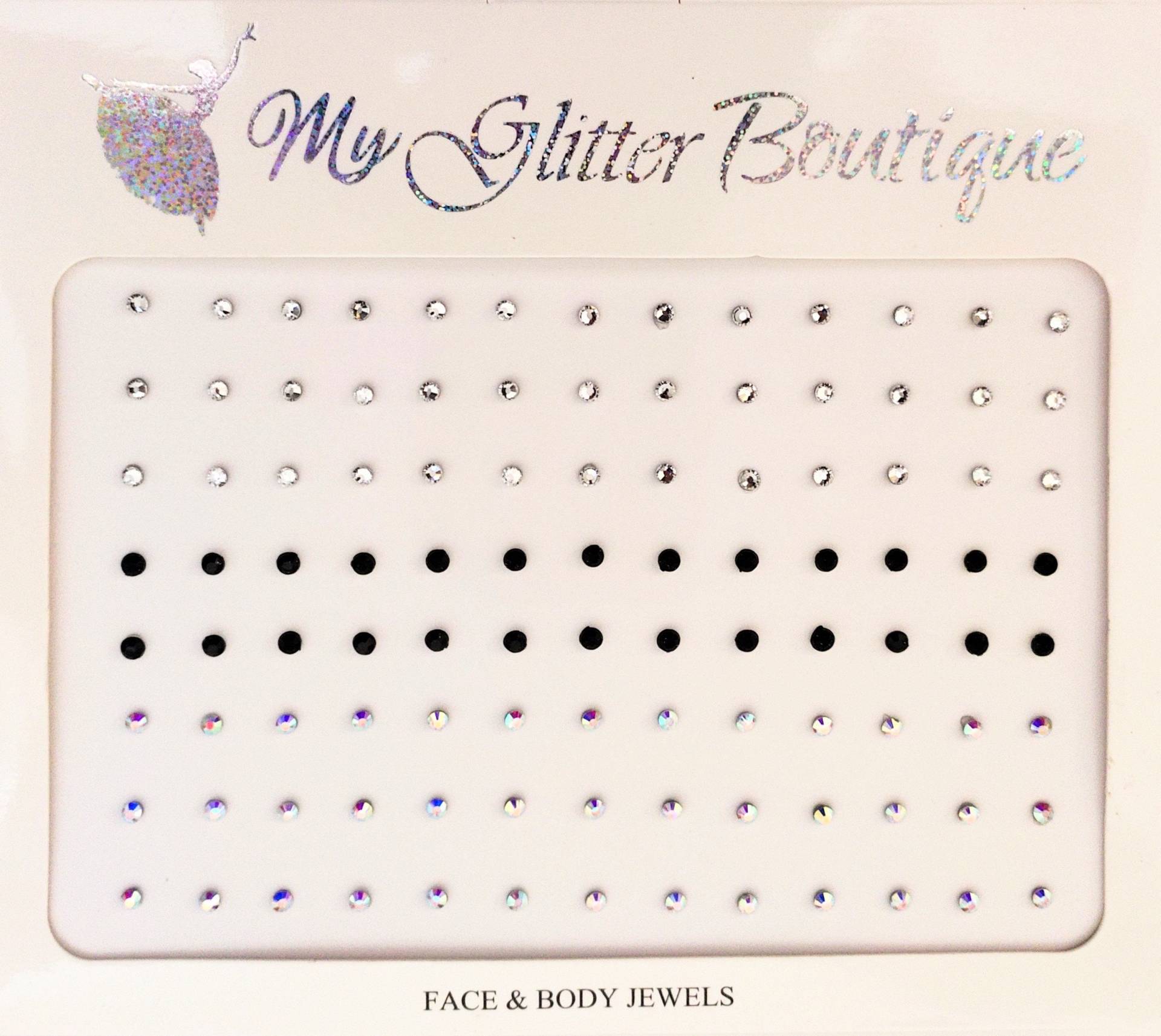 Mgb 104 Pk Diy Clear Jet Irisierende Edelsteine Für Gesicht Und Körper Mgb 104 Pk Diy Clear Jet Irisierende Edelsteine Für Gesicht Und Körper von Etsy - GlitterboutiqueGB