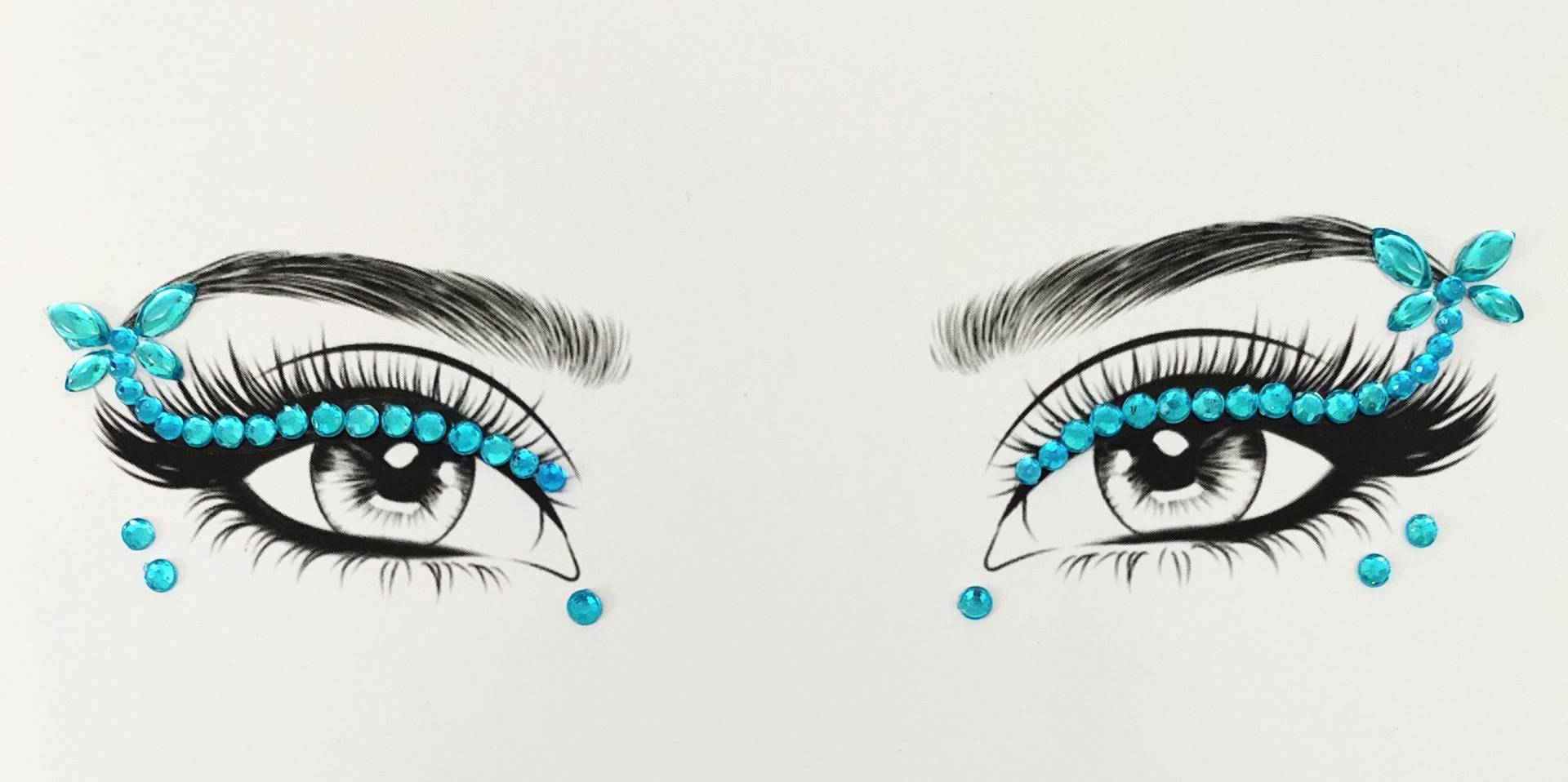 Mgb Selbstklebender Eyeliner | Festival Edelsteine Party Aufkleber/Gesichtsschmuck Mgb Selbstklebender Eyeliner | Festival Edelsteine Party Aufkleber/Gesichtsschmuck von Etsy - GlitterboutiqueGB