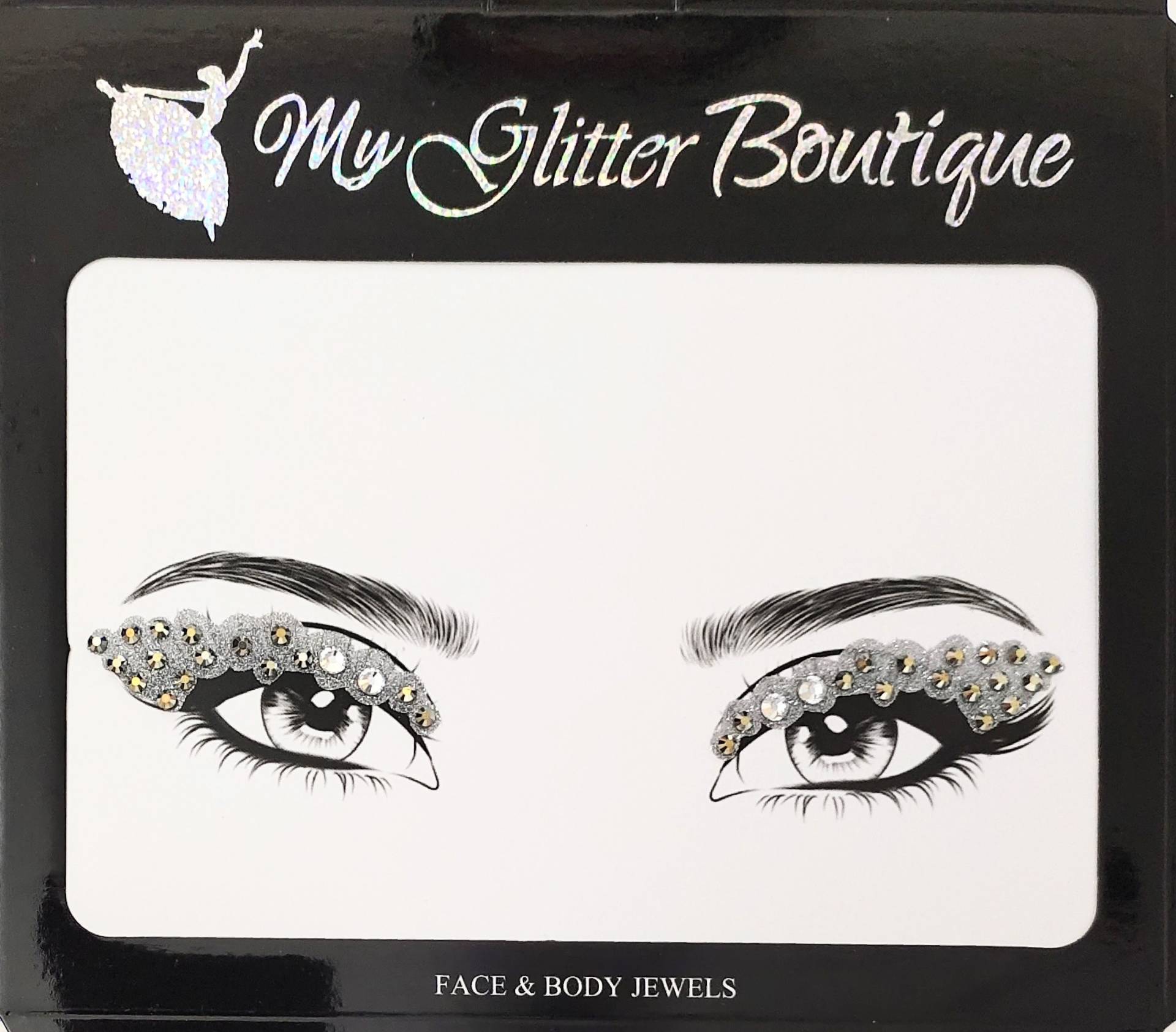 Mgb Silber Glitzer Eye Liner Aufkleber Mgb Silber Glitzer Eye Liner Aufkleber von Etsy - GlitterboutiqueGB