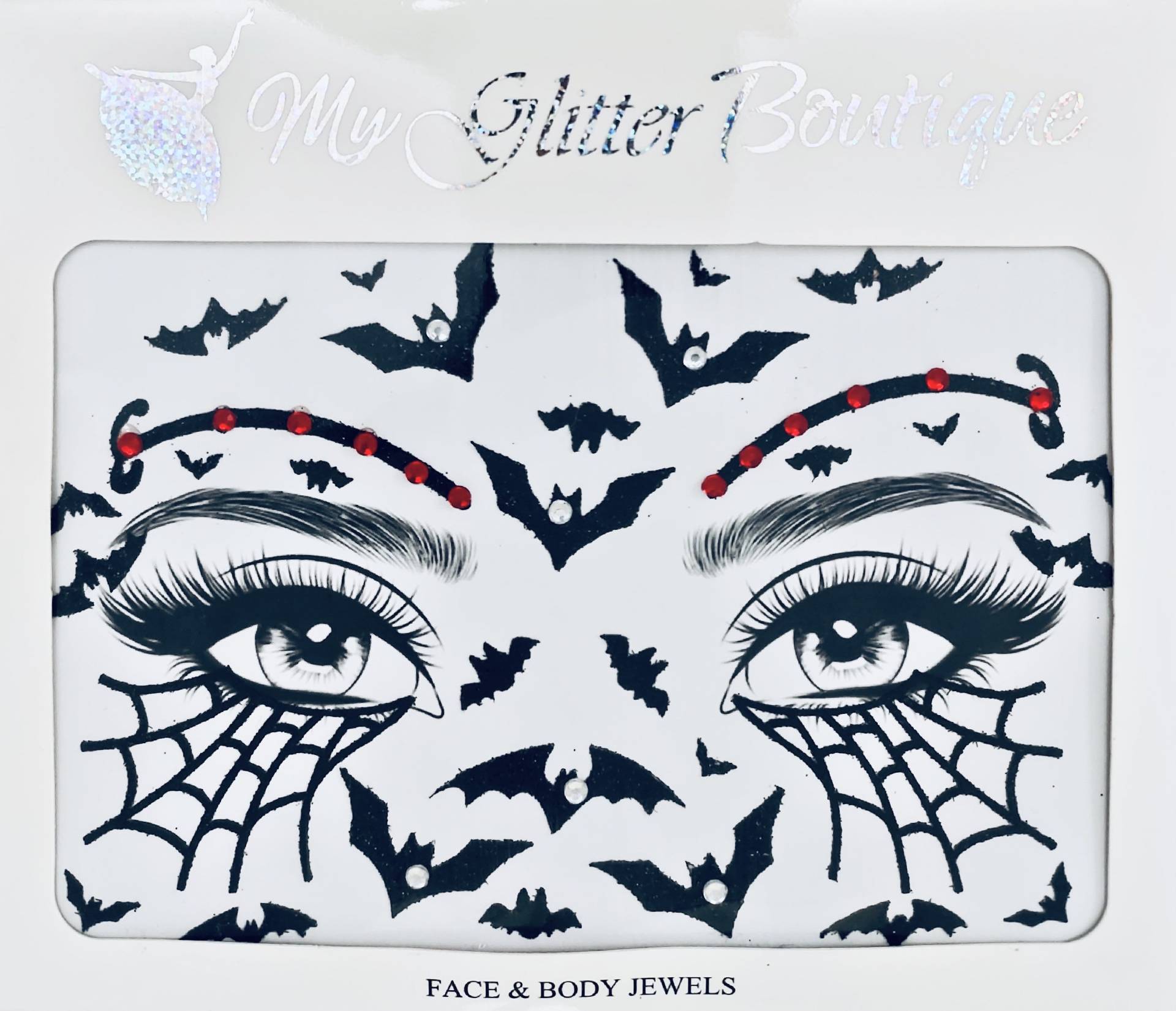 Mgb Web Bat Halloween Gesichts - Und Körperaufkleber/Gesichtsaufkleber/Gesichtsaufkleber/Partykristall/strassstein Mgb Web Bat Halloween Gesichts - Und Körperaufkleber/Gesichtsaufkleber/Gesichtsaufkleber/Partykristall/strassstein von Etsy - GlitterboutiqueGB
