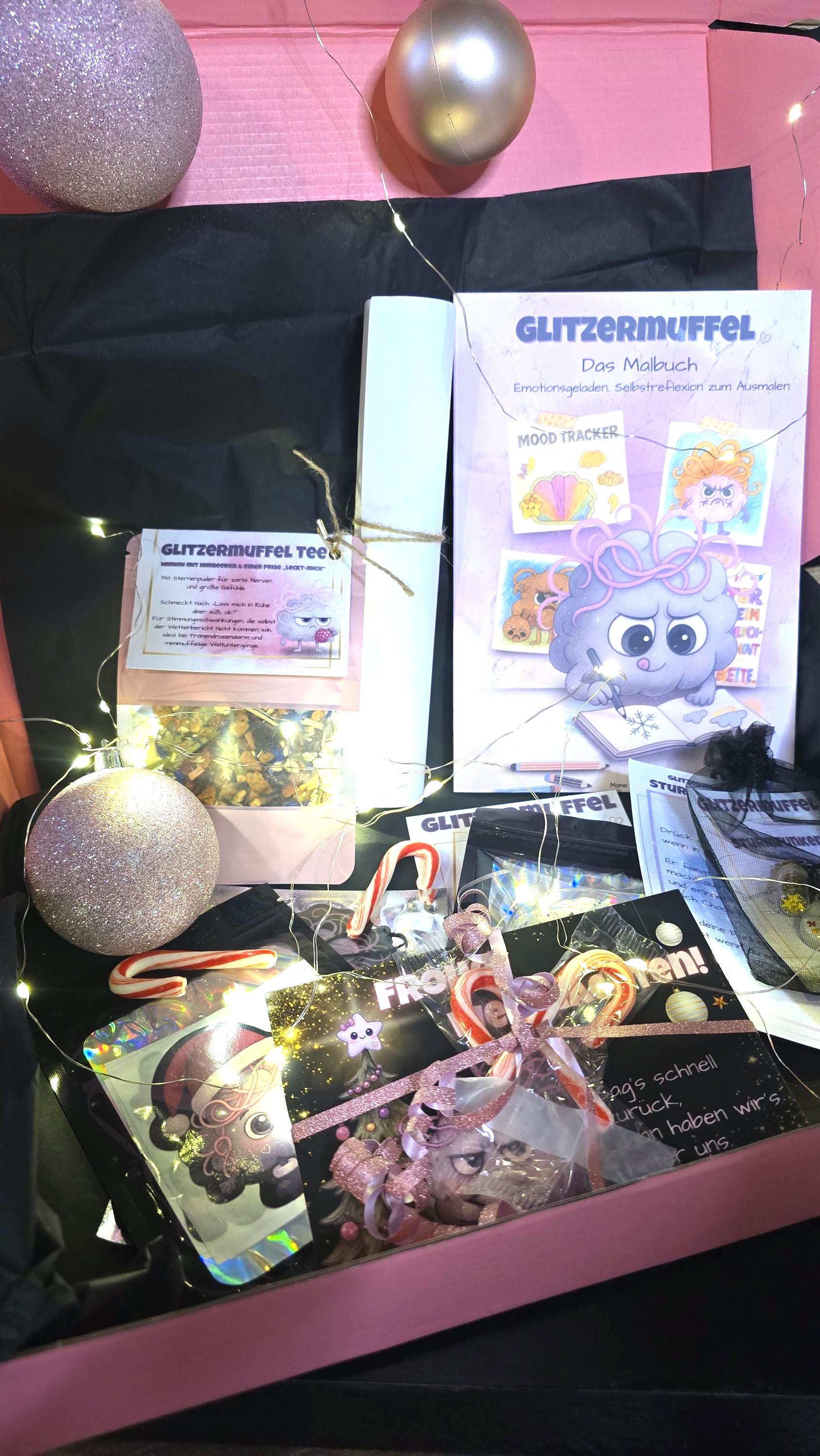 Glitzermuffel Winterpaket - Glitzergruß von Etsy - Glitzermuffel