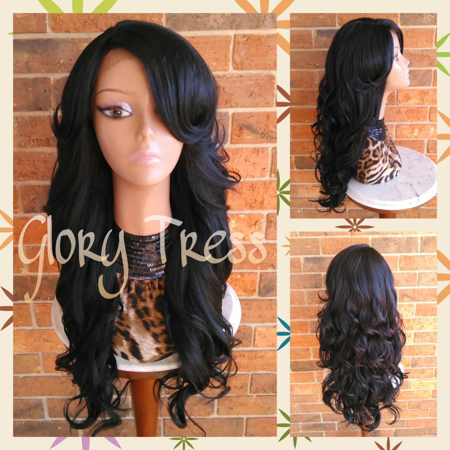 Clearance/Spitze Vorne Perücke, Schwarze Glory Tress, Long Loose Curly Lace Front Perücke Clearance/Spitze Vorne Perücke, Schwarze Glory Tress, Long Loose Curly Lace Front Perücke von Etsy - GloryTress