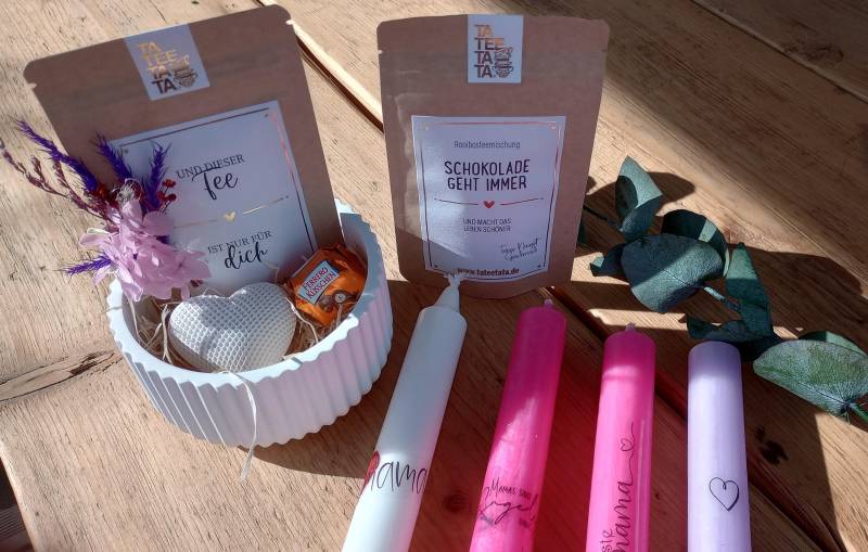Geschenk Set, Zum Muttertag von Etsy - GluecksbringselKunst