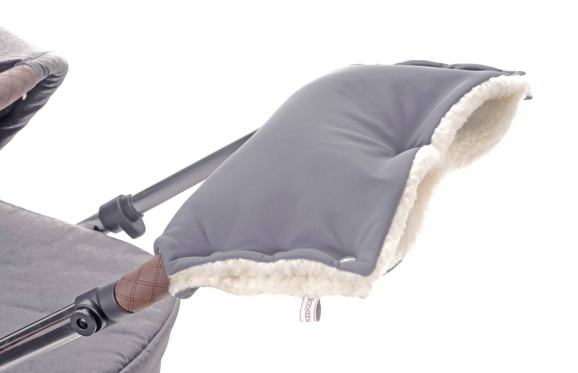 Kinderwagenmuff Hellgrau Premium | Wasserdicht, Winddicht & Atmungsaktiv Handmuff Für Kinderwagen von Etsy - Glueckspilzig