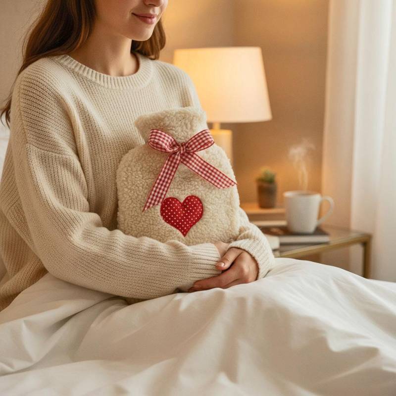 Wärmflasche Mit Teddy Bezug & Herz Stickerei von Etsy - Glueckspilzig