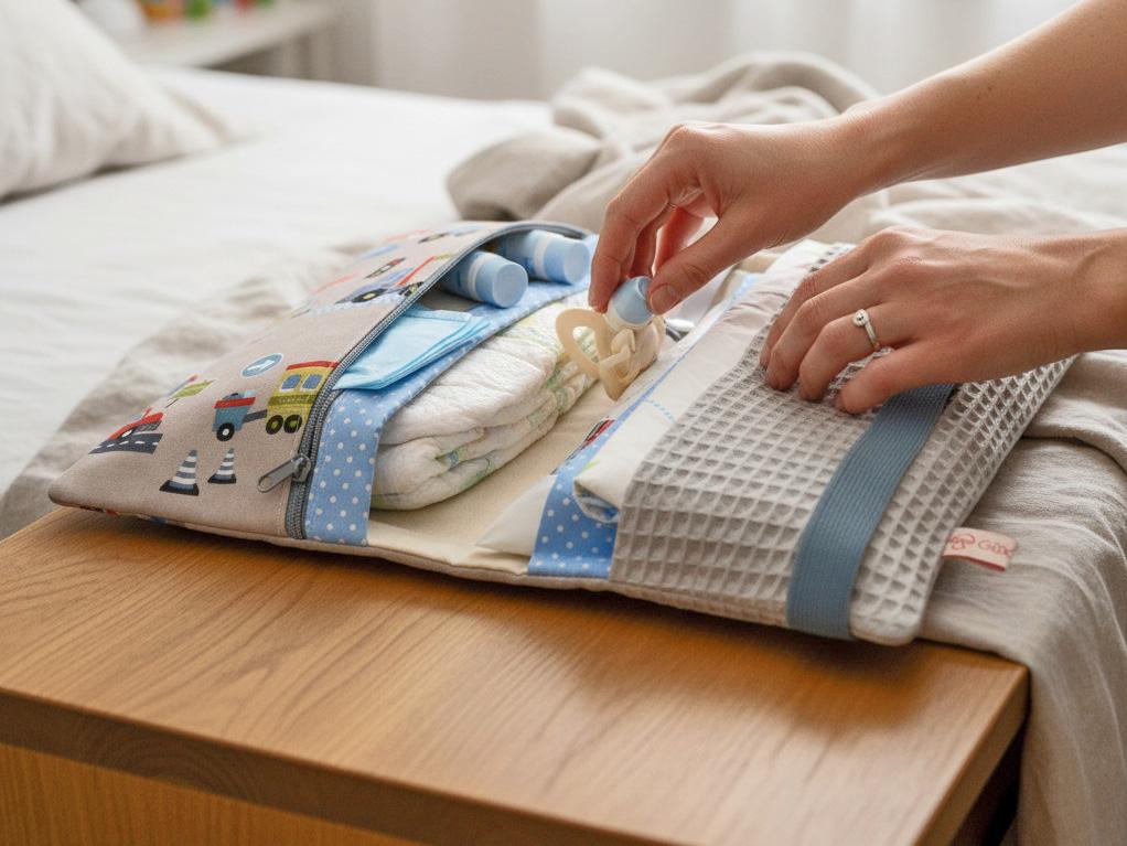 Windeltasche Autos Mit Wickelunterlage Aus Baumwolle von Etsy - Glueckspilzig