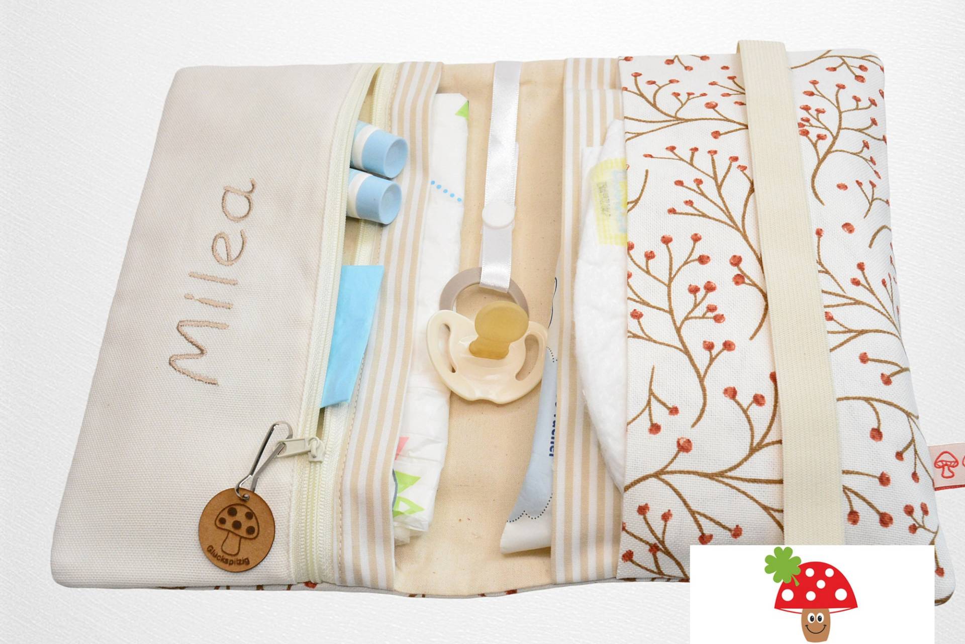 Windeltasche Mit Namen Windeltasche Mit Namen von Etsy - Glueckspilzig