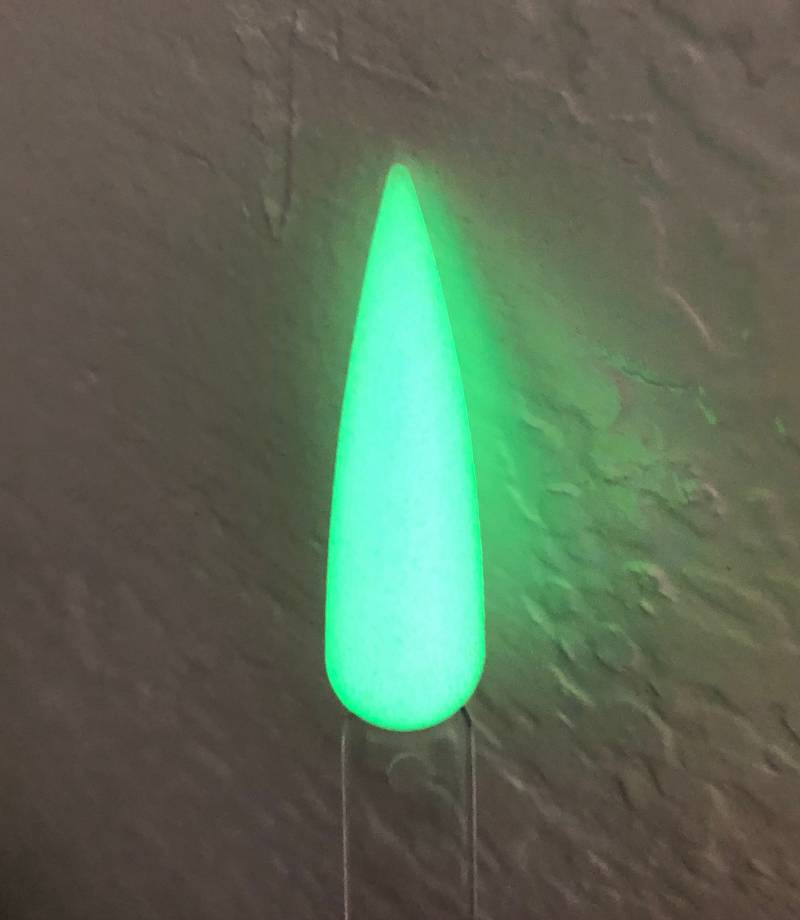 Grün Glow in The Dark Acrylpulver, Dip-Pulver, Acrylpulver Für Nägel, Glitzer-Acrylpulver, Acryl-Nagelpulver, Dip-Nagelpulver von Etsy - GodessAcrylicsAnDips