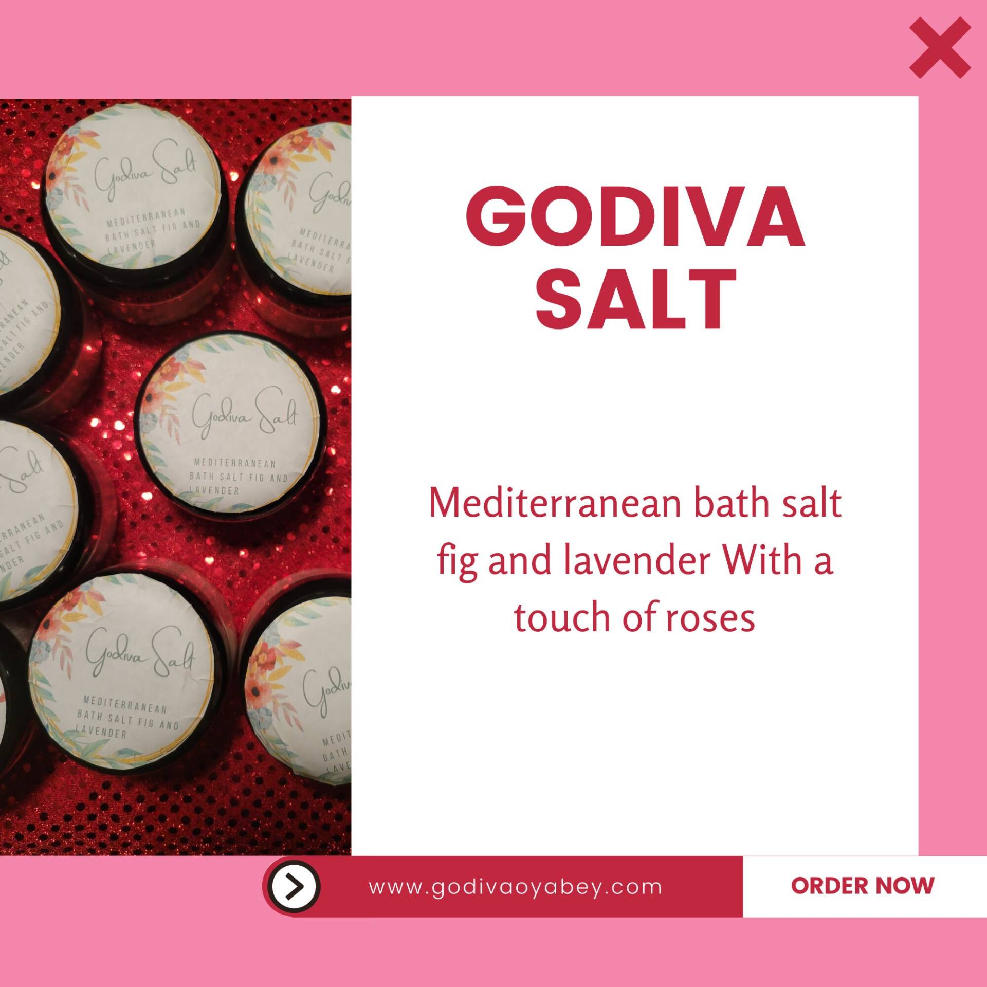 Godiva Salz von Etsy - GodivaOyaBey