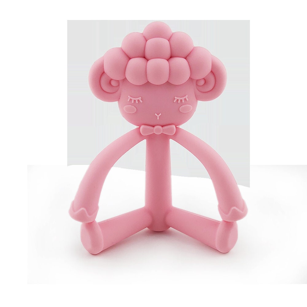 Silikon-Baby-Beißring in Lebensmittelqualität Bpa-Freies Schaf-Design von Etsy - Gootoosh