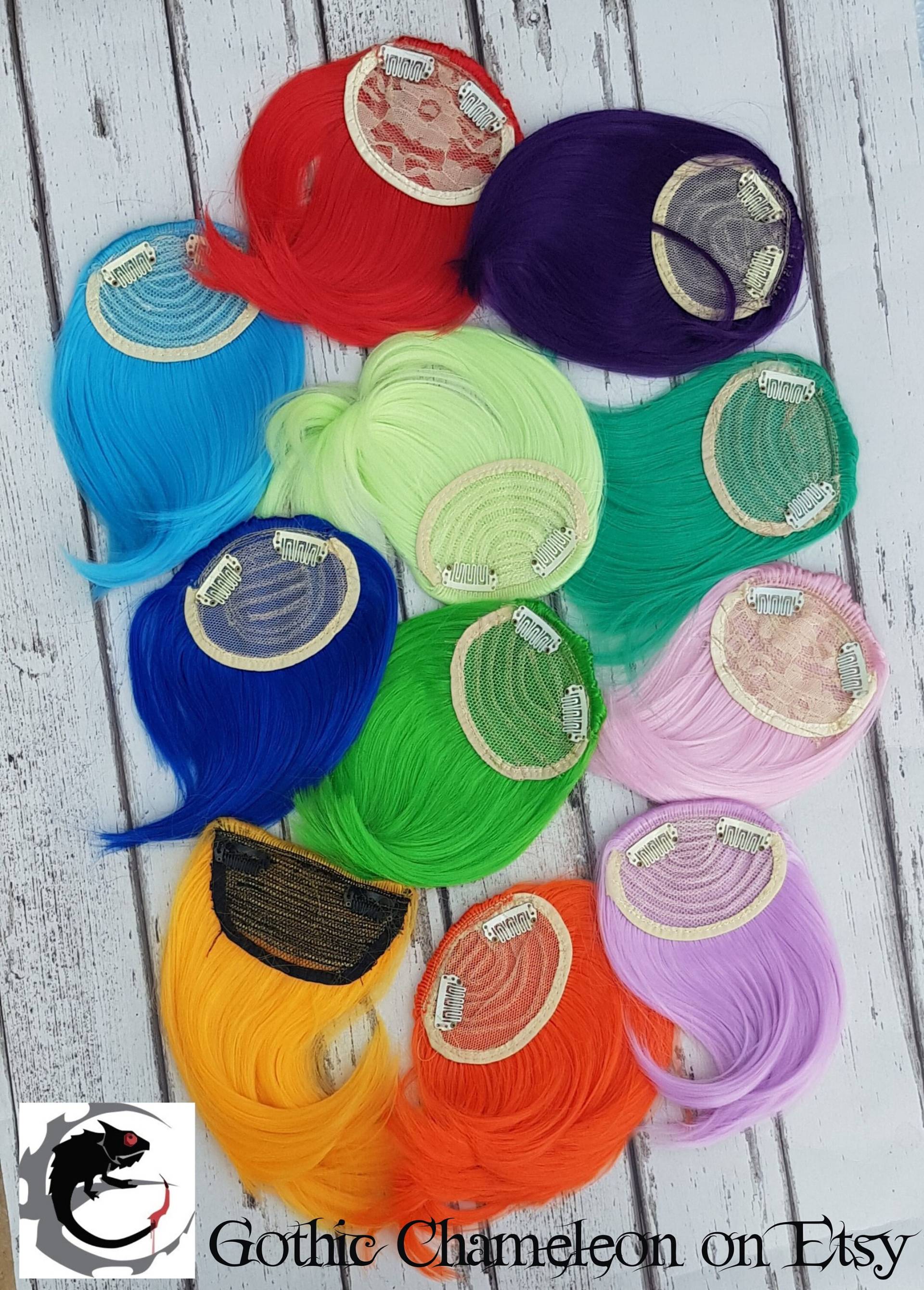 Pony | Fringe Clip in Haarverlängerung 11 Farben Versandfertig von Etsy - GothicChameleon