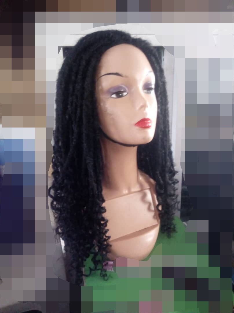 Geflochtene Perücke, Häkeln Dread Locs Distressed Zöpfe, Faux Handgemachte Perücke. Göttin Faux Locs. Boho Locs Geflochtene Perücke, Häkeln Dread Locs Distressed Zöpfe, Faux Handgemachte Perücke. Göttin Faux Locs. Boho Locs von Etsy - GozellasCreations