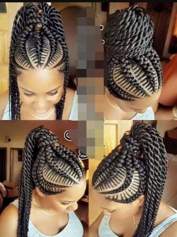 Geflochtene Perücke, Perücke Für Schwarze Frauen, Cornrows, Cornrow Maßgeschneiderte Ghana Volle Spitze Geflochtene Perücke, Perücke Für Schwarze Frauen, Cornrows, Cornrow Maßgeschneiderte Ghana Volle Spitze von Etsy - GozellasCreations