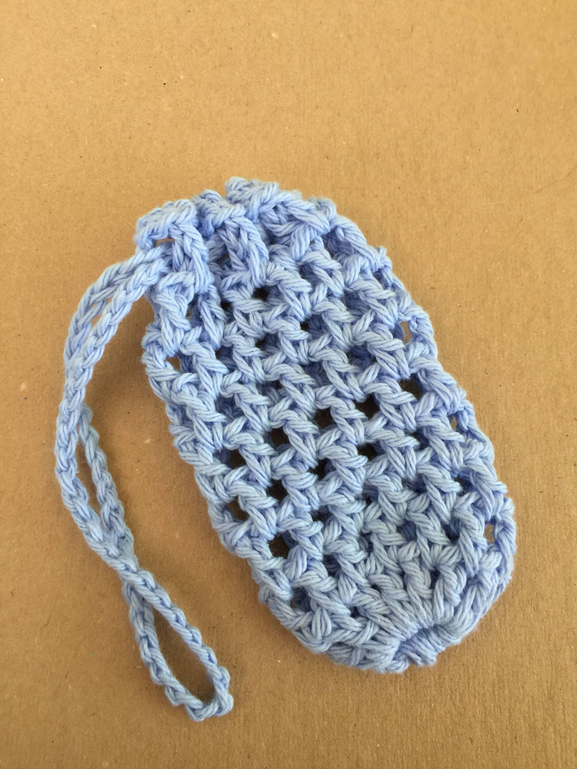 Blaue Weiche Scrubber Seife Sack Blaue Weiche Scrubber Seife Sack von Etsy - GraciousRainShop