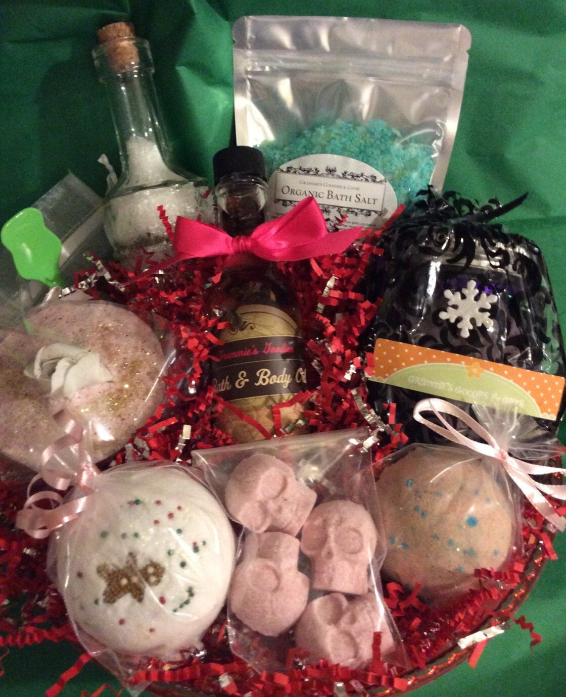 Geschenkkorb - Badekomet Geschenkset Spa von Etsy - Grammiesgoodies1945