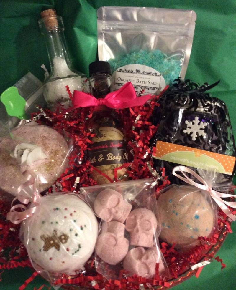 Geschenkkorb - Badekomet Geschenkset Spa von Etsy - Grammiesgoodies1945
