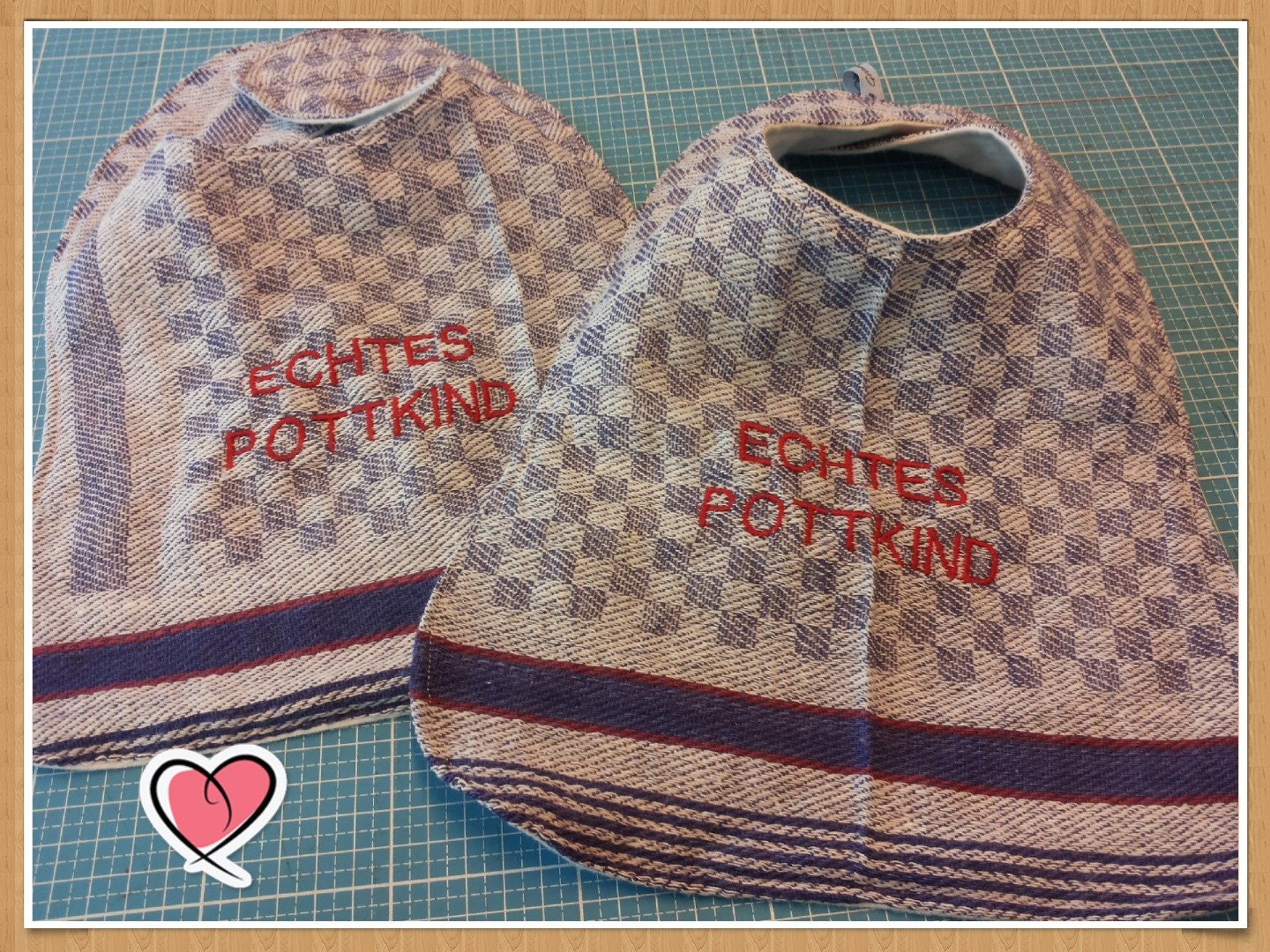 Echtes Pottkind Lätzchen Echtes Pottkind Lätzchen von Etsy - GrannyundMaDesign
