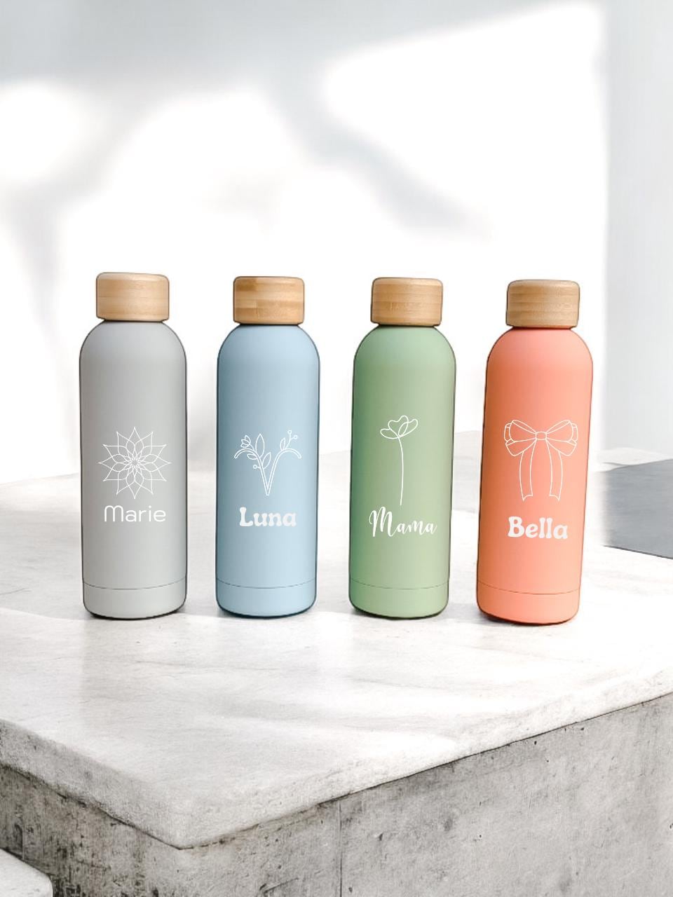 Personalisiert Edelstahlflasche Doppelwandig Mit Gravur Individuelles Geschenk Geburtstag Freundin Geschenkidee Für Sie Muttertag Personalisiert Edelstahlflasche Doppelwandig Mit Gravur Individuelles Geschenk Geburtstag Freundin Geschenkidee Für Sie Muttertag von Etsy - GravelloShop