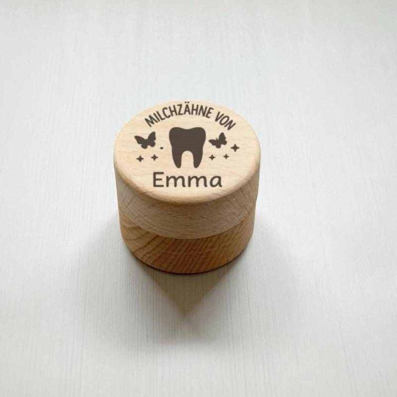 Milchzahndose Aus Holz, Personalisiert Mit Namen & Motiv, Graviert, Geschenkidee Für Kinder, Erinnerungsdose Milchzähne, Erster Zahn von Etsy - GravurStubeDesign