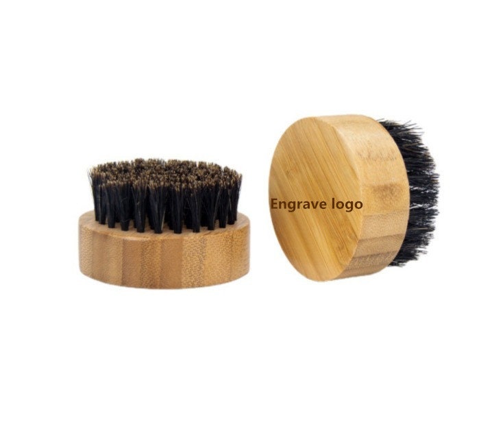 Personalisierte Bartbürste Bambus-Wildschwein-Borsten, Graviertes Logo Haarpflege Make-Up Schönheit Barber Geschenk Personalisierte Bartbürste Bambus-Wildschwein-Borsten, Graviertes Logo Haarpflege Make-Up Schönheit Barber Geschenk von Etsy - GreatBeardCare
