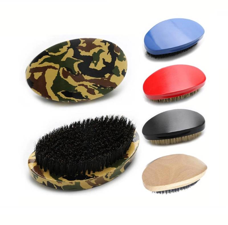 Personalisierte Holzgriff Wildschweinborsten-Bartbürste 360-Wellen-Haarkammpflege-Make-Upgeschenk von Etsy - GreatBeardCare