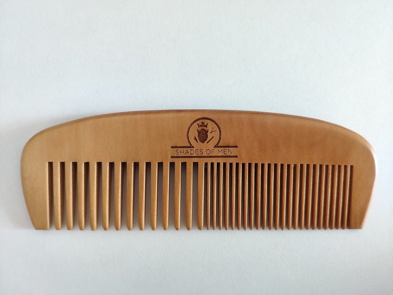 Personalisierter Pfirsich Holzkamm Haarkamm Mit Individueller Lasergravur von Etsy - GreatBeardCare