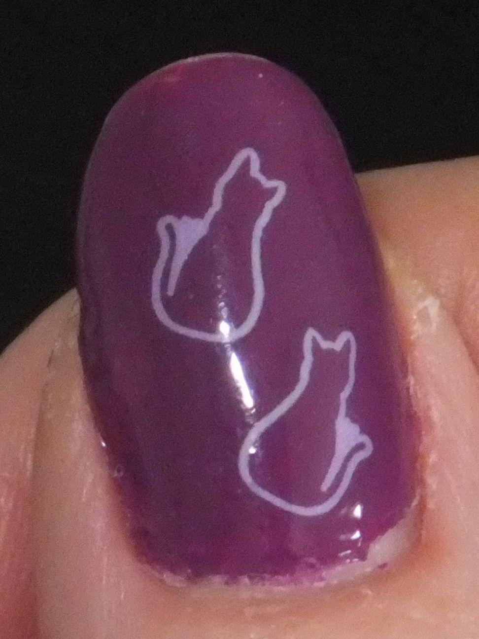 Cat Outline Nagelsticker | 100+sticker von Etsy - GreatNails101