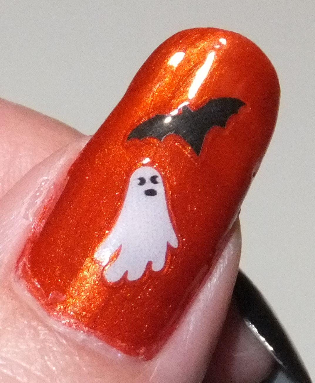 Ghosts & Bats Nagelsticker | 100+sticker von Etsy - GreatNails101