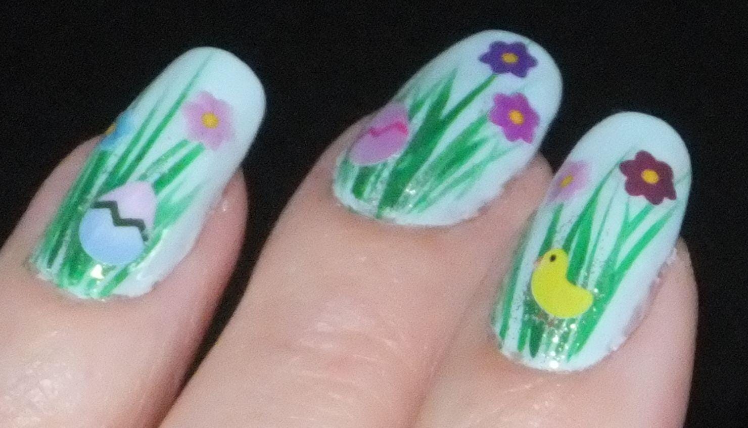 Oster Nagel Sticker 5 | 100+Sticker von Etsy - GreatNails101