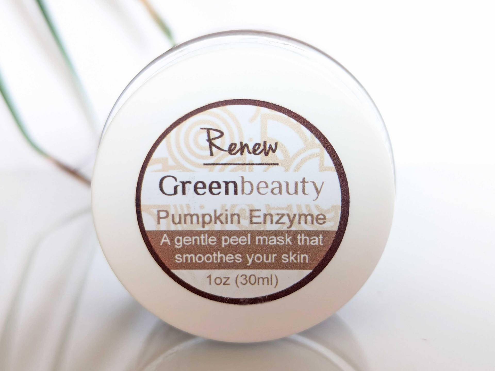 Fermentierte Kürbis-Enzym-Gesichtsmaske Peeling-Seetangpeeling | 3 Unzen von Etsy - GreenBeautyCosmetics