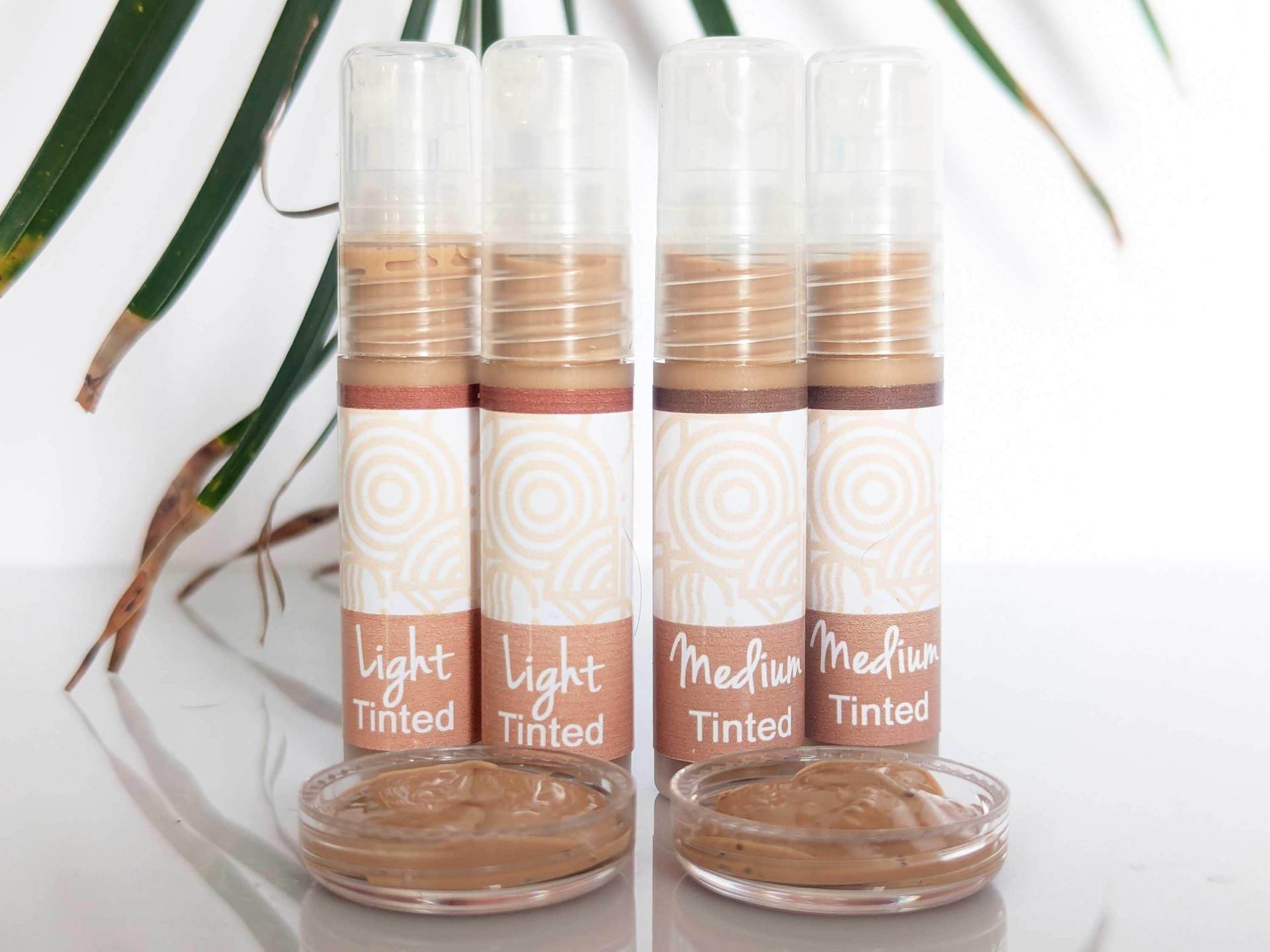 Getönte Feuchtigkeitscreme Leicht & Mittel, Nur Sehr Deckend | 2 X 4, 5 Ml von Etsy - GreenBeautyCosmetics