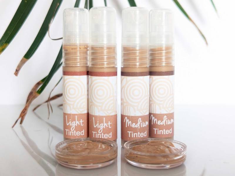 Getönte Feuchtigkeitscreme Leicht & Mittel, Nur Sehr Deckend | 2 X 4, 5 Ml von Etsy - GreenBeautyCosmetics