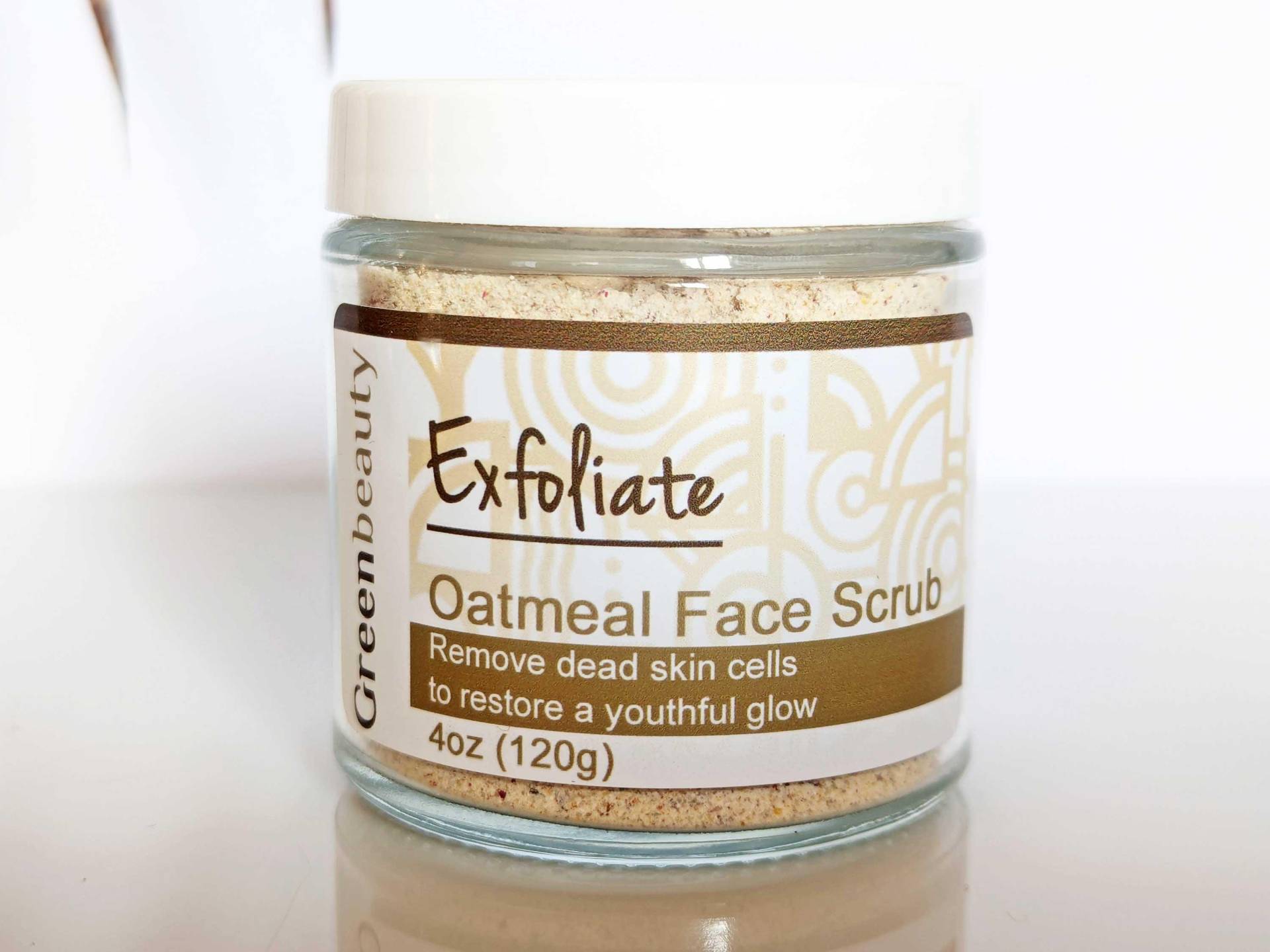 Haferflocken-Gesichtspeeling Natürliches Peeling-Zuckerpeeling | 115 G von Etsy - GreenBeautyCosmetics