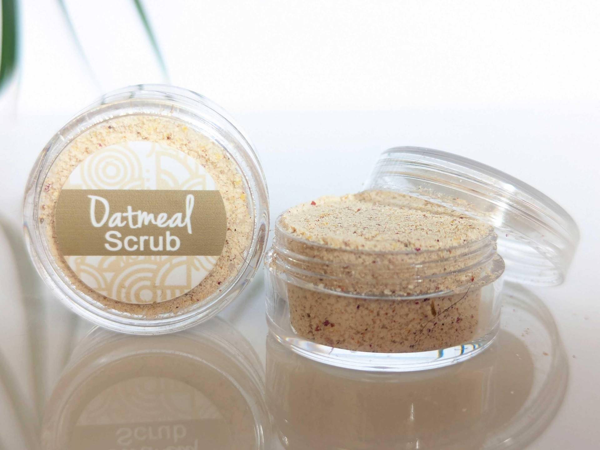 Natürliches Gesichtspeeling Mit Haferflocken Natürliches Gesichtspeeling Mit Haferflocken von Etsy - GreenBeautyCosmetics