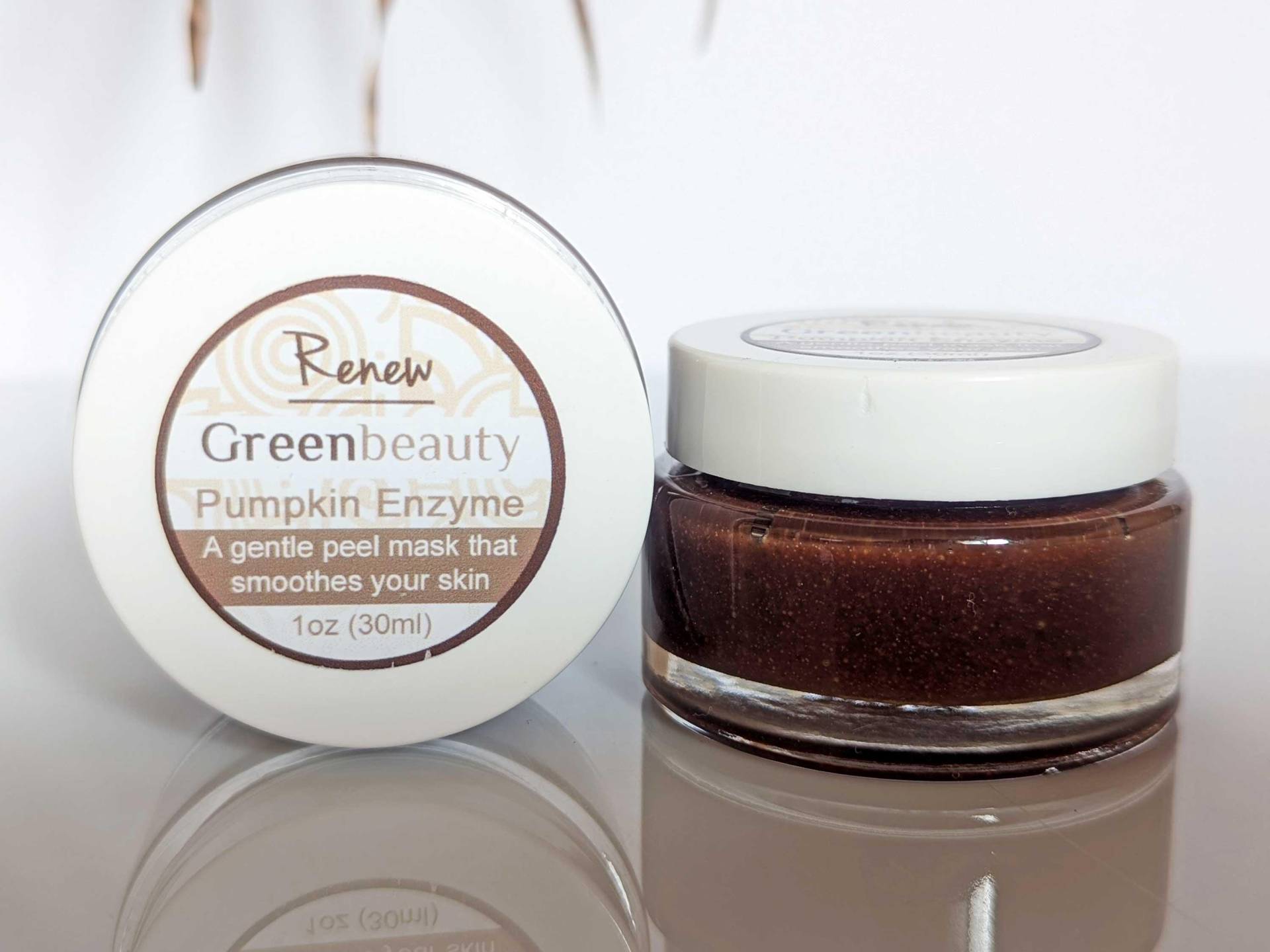 Pumpkin Enzyme Gesichtsmaske Peeling Mit Seetang von Etsy - GreenBeautyCosmetics