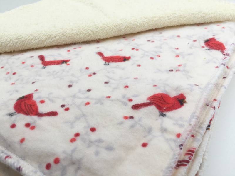 Kleine Servietten, Set Von 10 Kardinal Print von Etsy - GreenGingerGoods