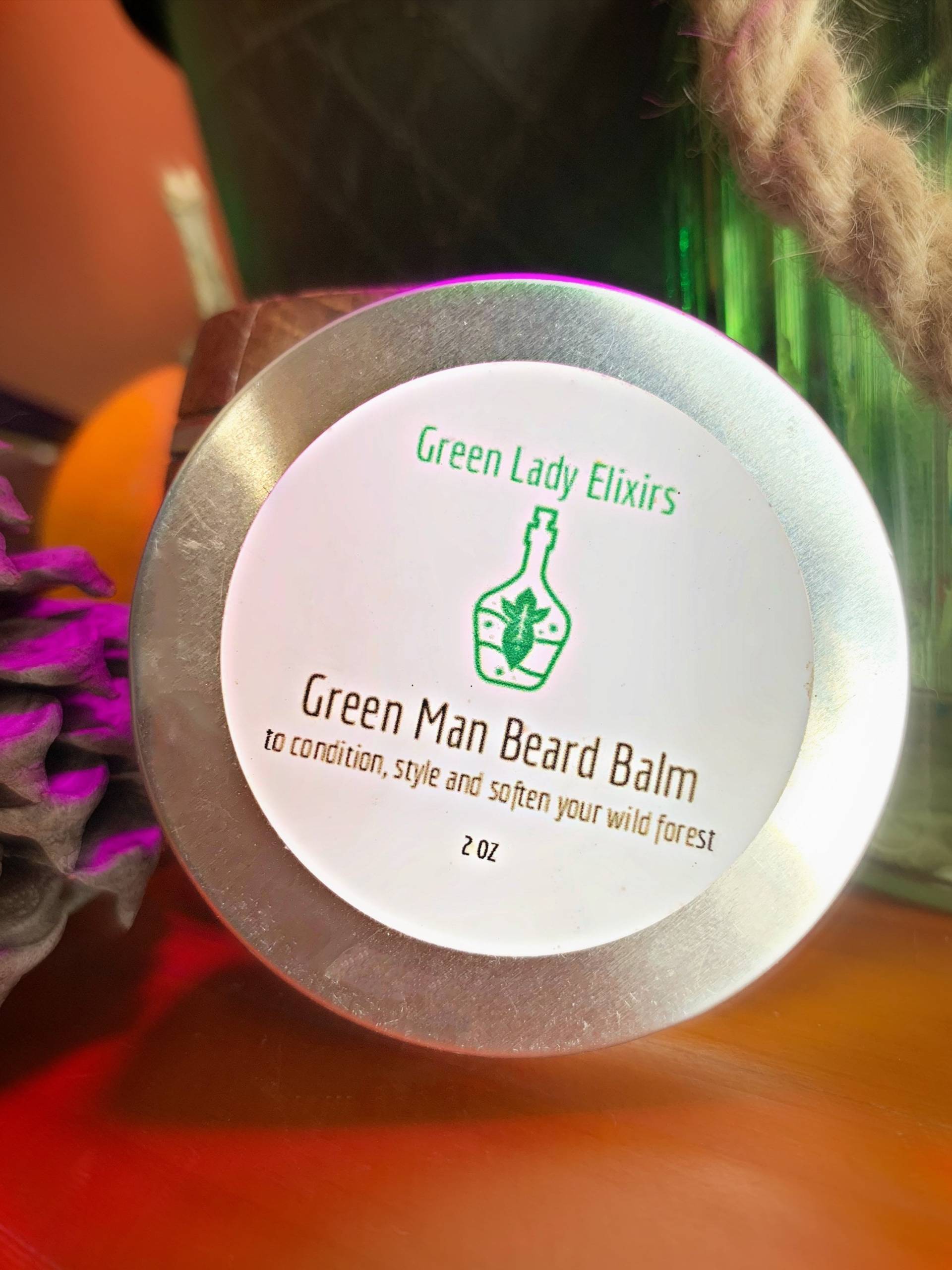Green Man Bartbalsam von Etsy - GreenLadyElixirs
