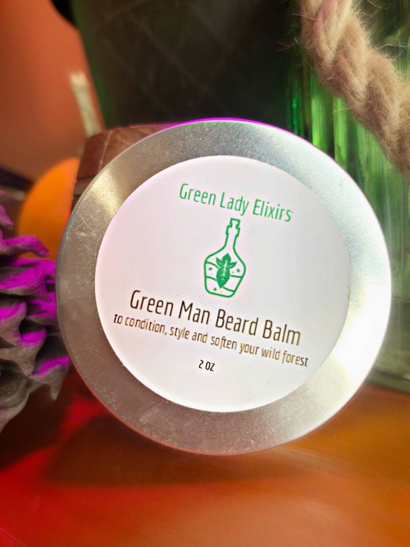 Green Man Bartbalsam von Etsy - GreenLadyElixirs