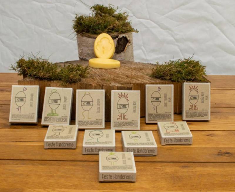 Maxi Pack - Alle Sorten 330 Gramm Feste Handcreme von Etsy - GreencremeShop