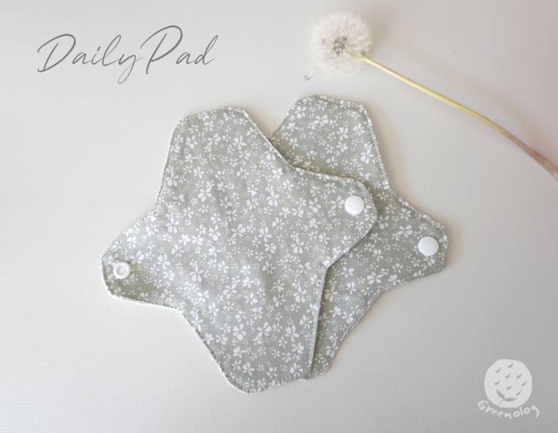 Dailypad, Stoffbinde, Damenbinde, Slipeinlage, Dailypad 2Er/5Er/10Er Pack von Etsy - Greenolog