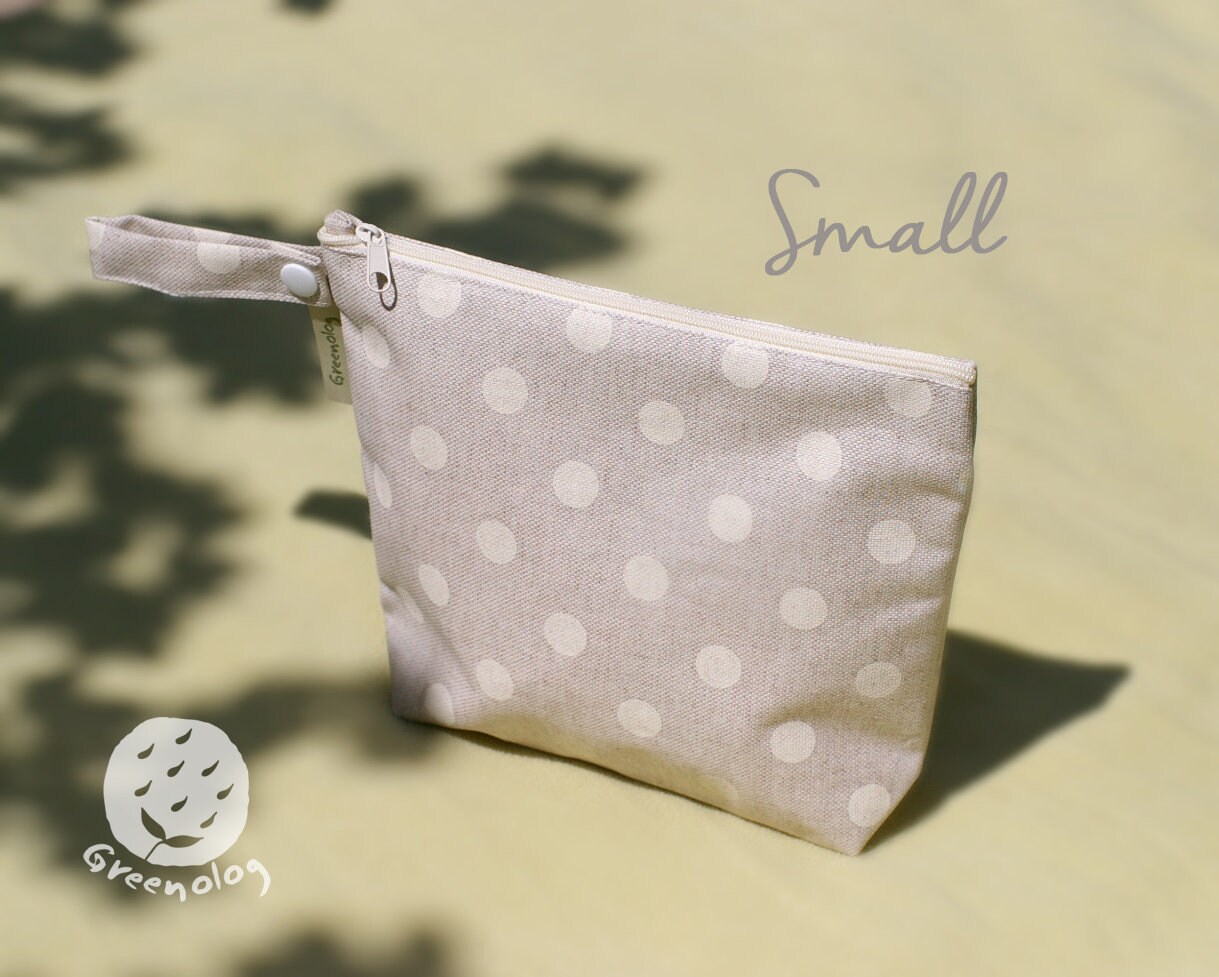 Wet Bag Size S/L With Beige Dot Wet Bag Size S/L With Beige Dot von Etsy - Greenolog