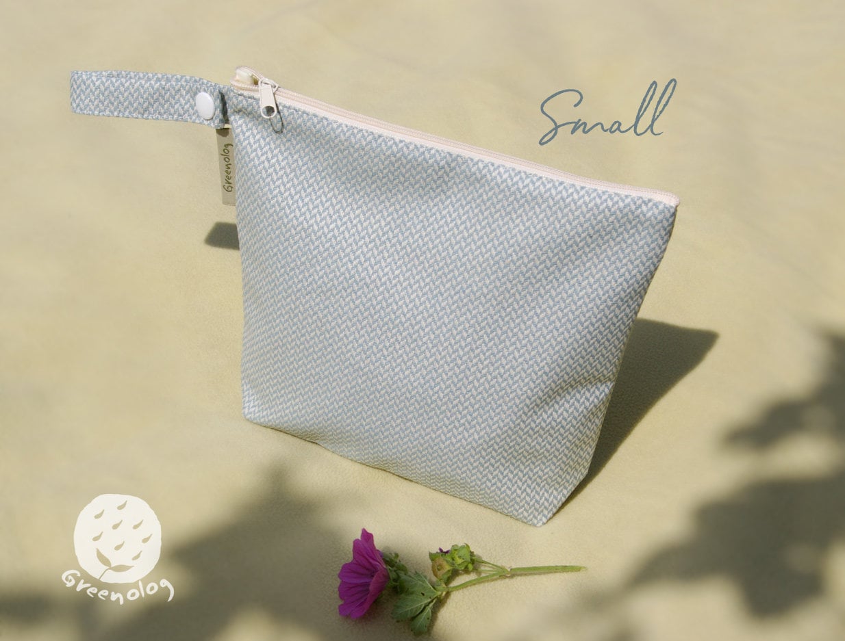 Wetbag Size S/L Weben Blau, Wet Bag, Kulturtasche, Nasstasche Wetbag Size S/L Weben Blau, Wet Bag, Kulturtasche, Nasstasche von Etsy - Greenolog