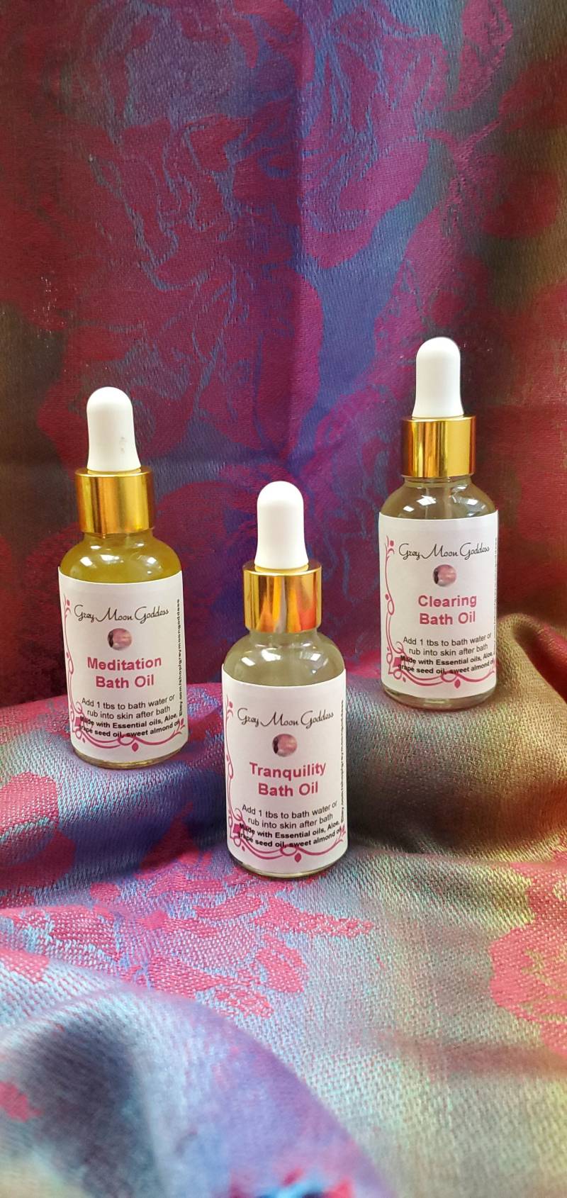 Beruhigen, Entspannen Und Verwöhnen Sie Ihre Haut Mit Gmg's Delicious Badeölen von Etsy - GreyMoonGoddess