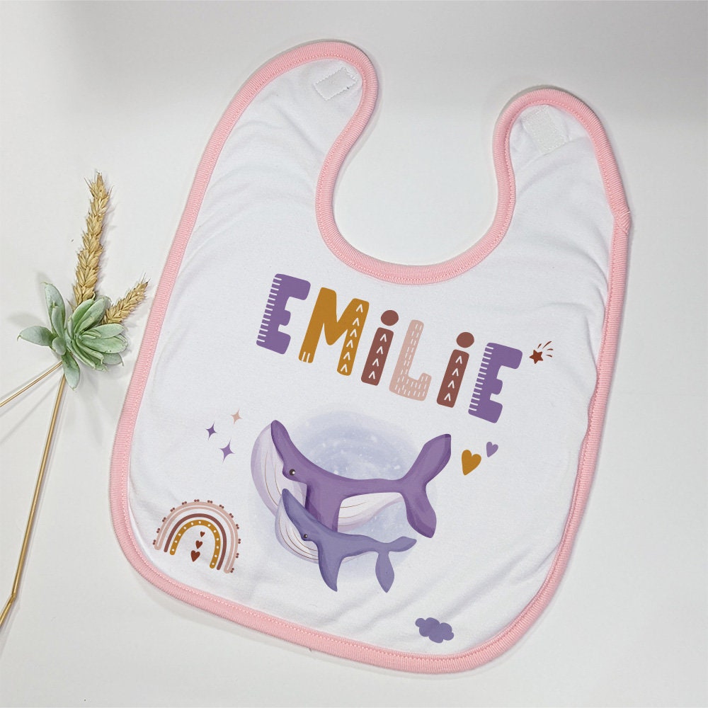 Personalisiertes Lätzchen Für Kinder/Babylätzchen Drei Farben Zur Auswahl von Etsy - Gribouillisdarthur