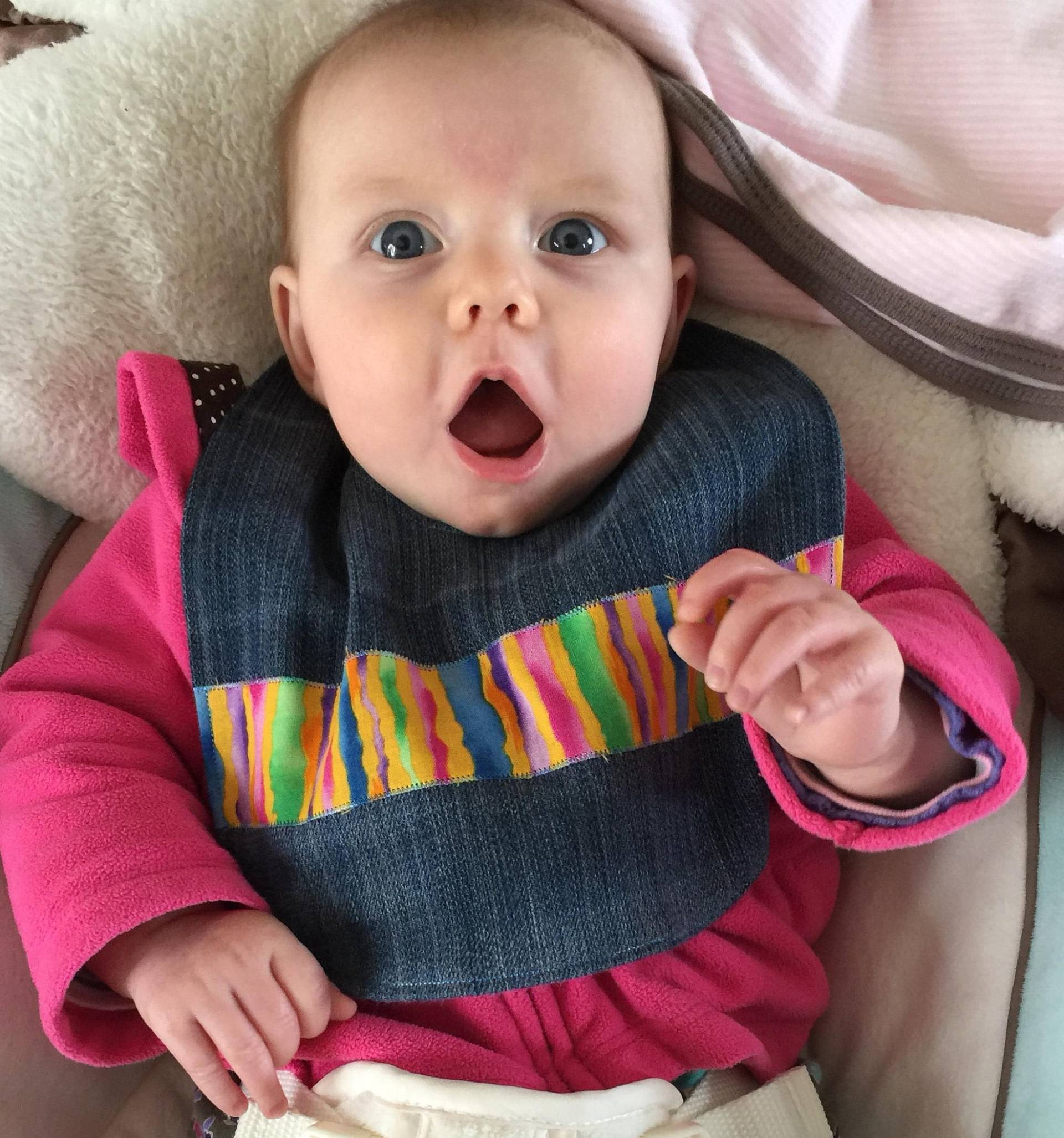 Jeans Baby Lätzchen von Etsy - GrossandKlein