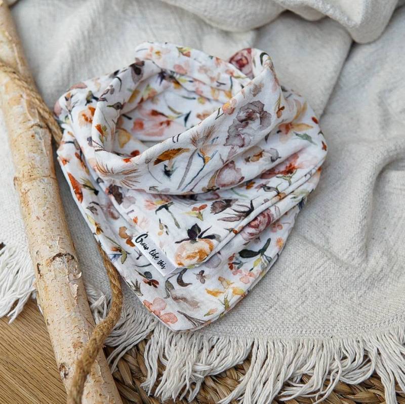 Lagentuch, Halstuch Aus Musselin, Musselintuch Summerflowers, Baby, Mädchen von Etsy - GrowlikethisShop