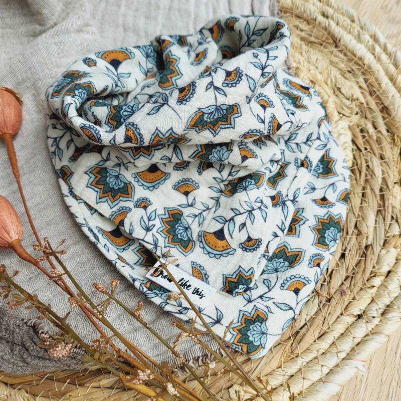 Lagentuch, Halstuch Aus Musselin Paisley, Musselintuch Kind, Kinder, Baby von Etsy - GrowlikethisShop
